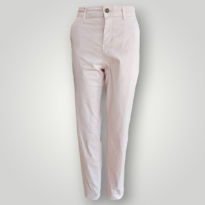 Pantalone Chino in Cotone Nenette Rosa