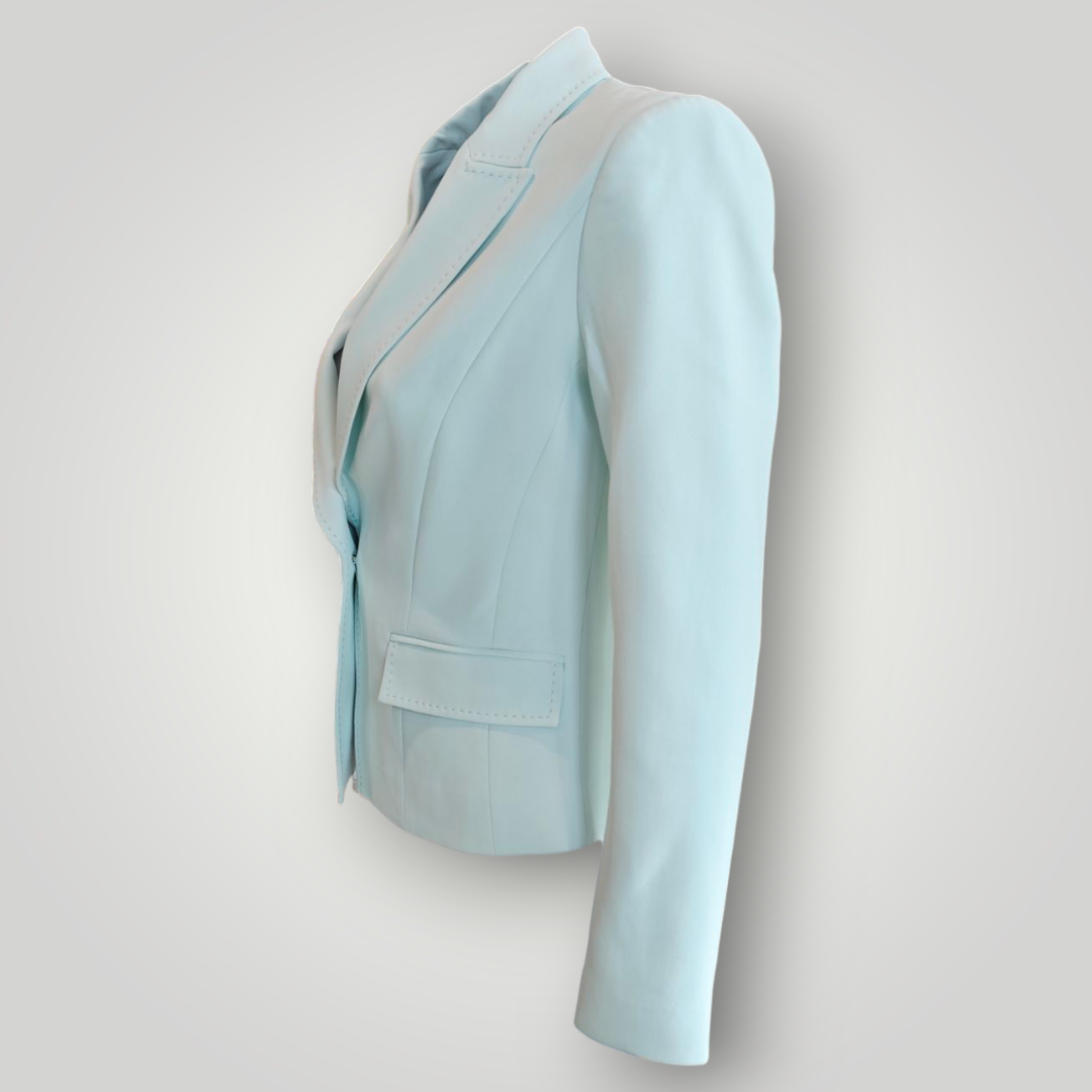 Giacca in Cady Nenette Acqua - immagine 3