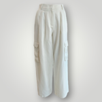 Pantalone Cargo Nenette Bianco