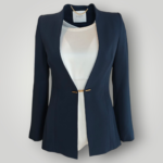 Giacca in Cady Nenette Blu Navy