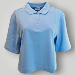 Polo in Cotone Marella Sport Celeste