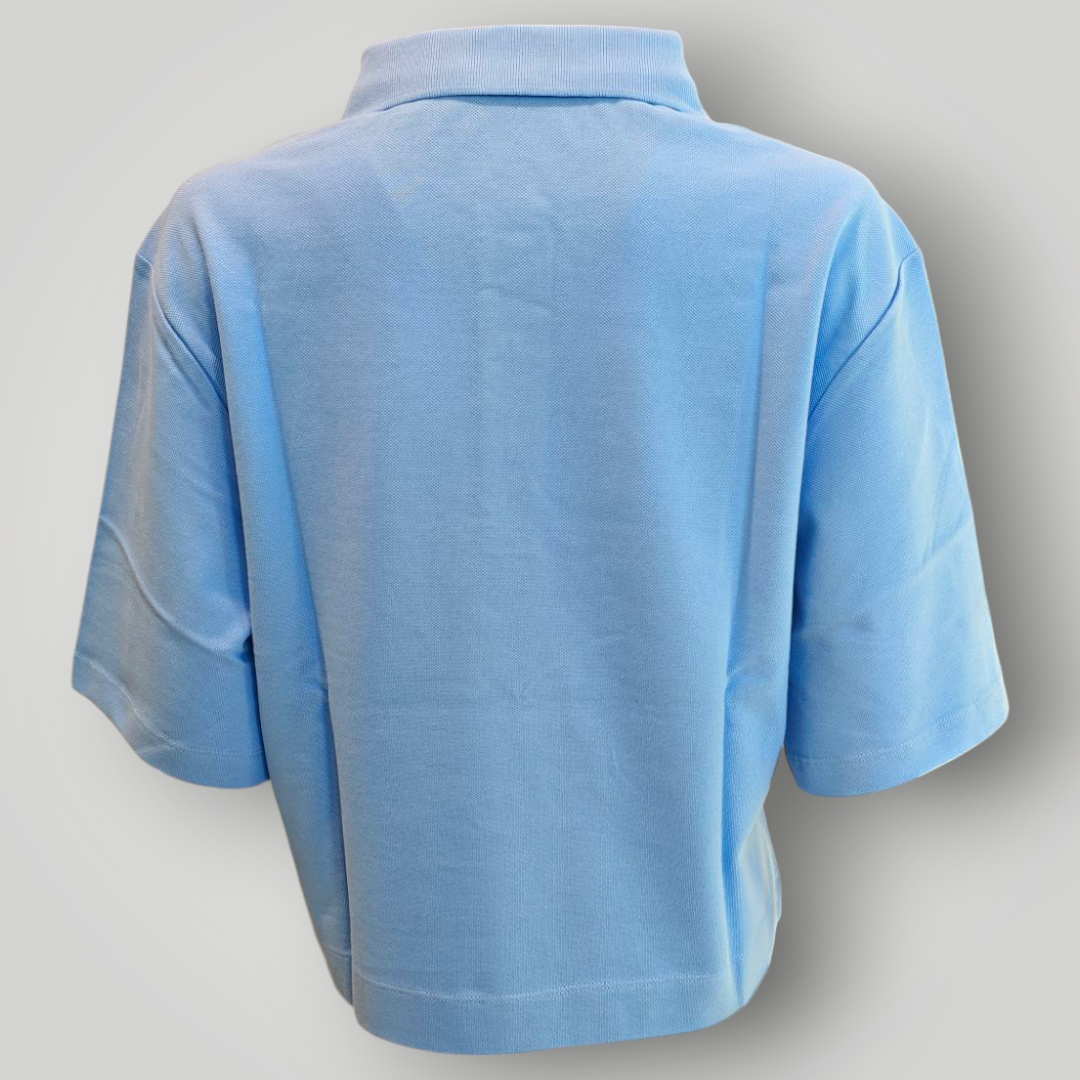Polo in Cotone Marella Sport Celeste - immagine 4