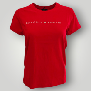 T-Shirt Emporio Armani Rossa