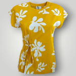 T-Shirt in Cotone Marella Ocra