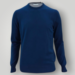 Maglia in Cotone Gran Sasso Azzurra