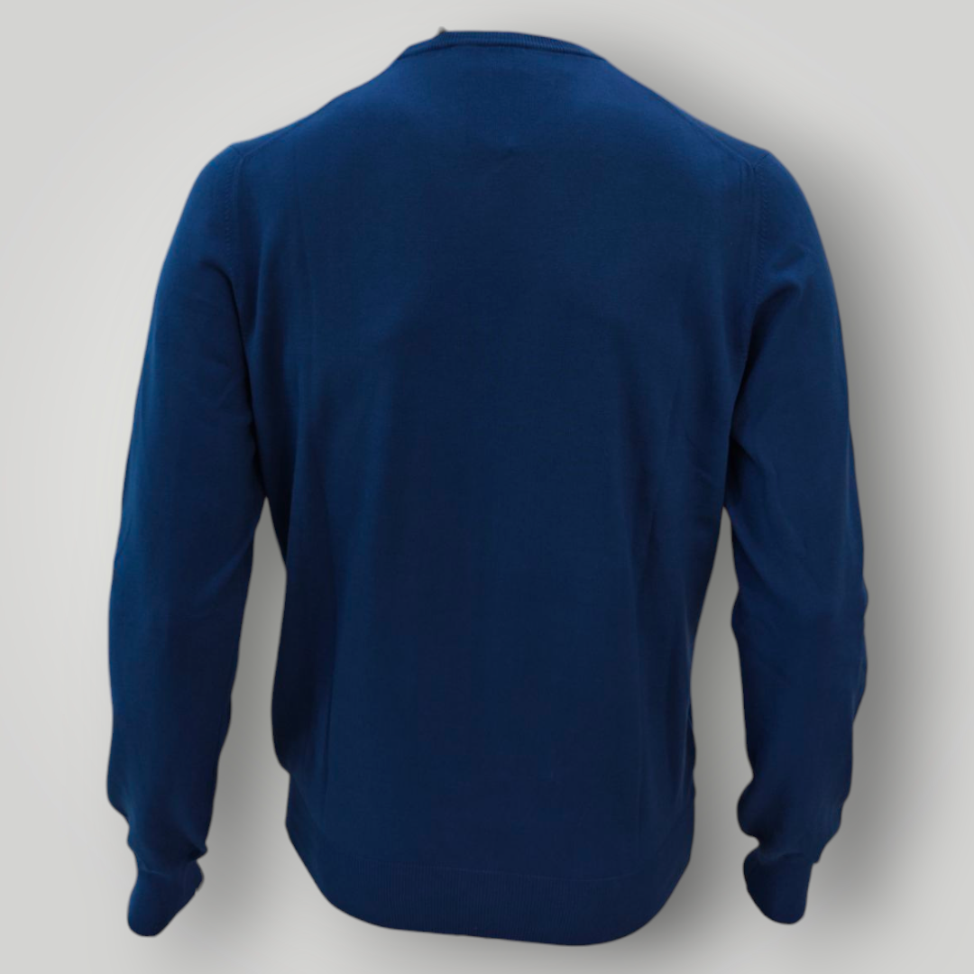 Maglia in Cotone Gran Sasso Azzurra - immagine 4