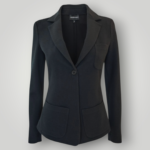 Giacca Emporio Armani in Jersey Nera