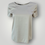 Blusa Emporio Armani in Seta Grigio Perla