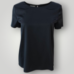 Blusa Emporio Armani in Seta Blu