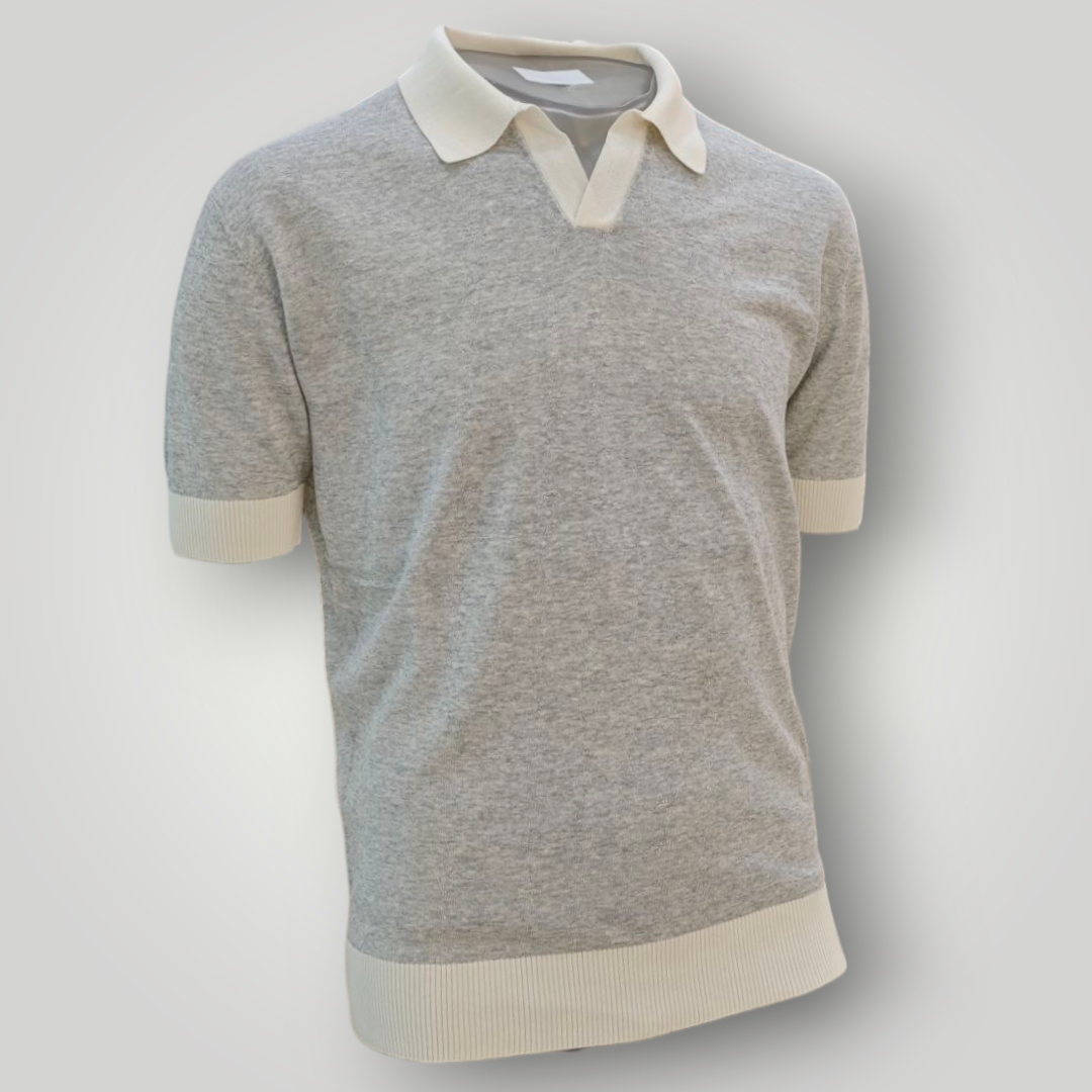 Polo in Misto Lino L.B.M. 1911 Grigia