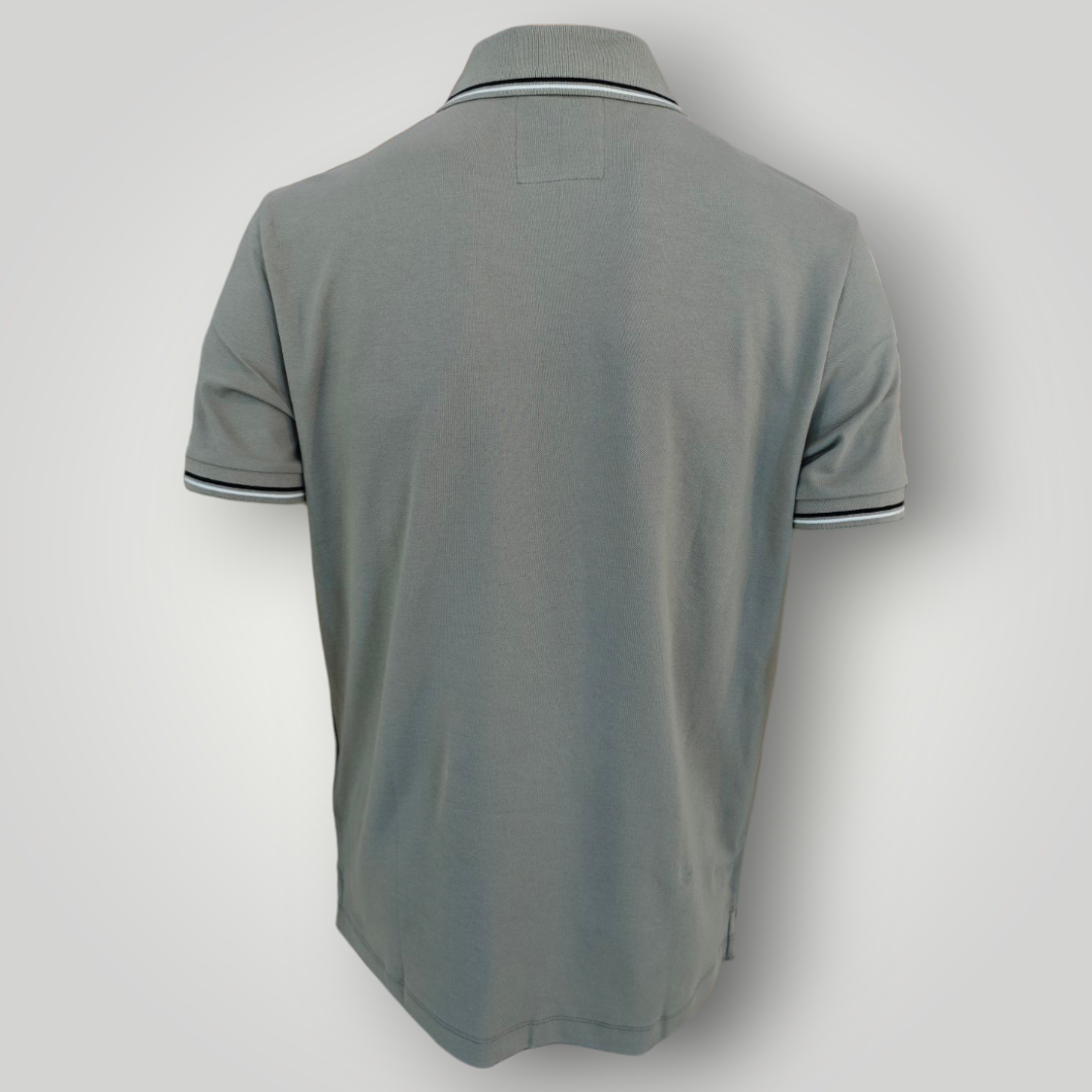 Polo Emporio Armani in Piquet Greige - immagine 4