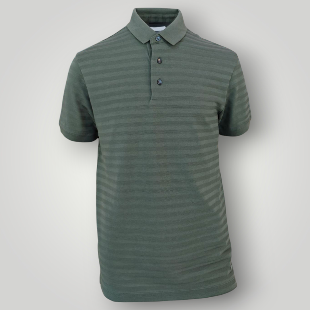Polo Emporio Armani in Jersey Verde
