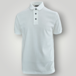 Polo Emporio Armani in Jersey Bianca