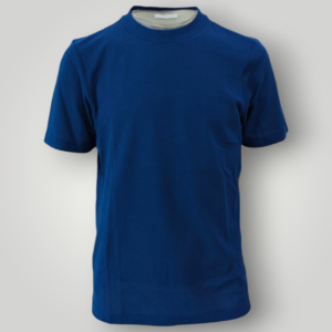 T-Shirt in Cotone Gran Sasso Azzurra