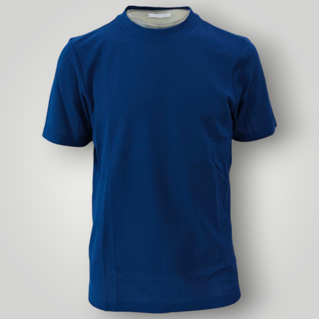 T-Shirt in Cotone Gran Sasso Azzurra