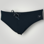 Costume Slip Emporio Armani in Piquet Blu