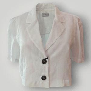 Camicia Marella in Ramiè Bianca