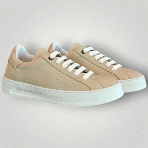 Sneakers Emporio Armani Beige in Pelle