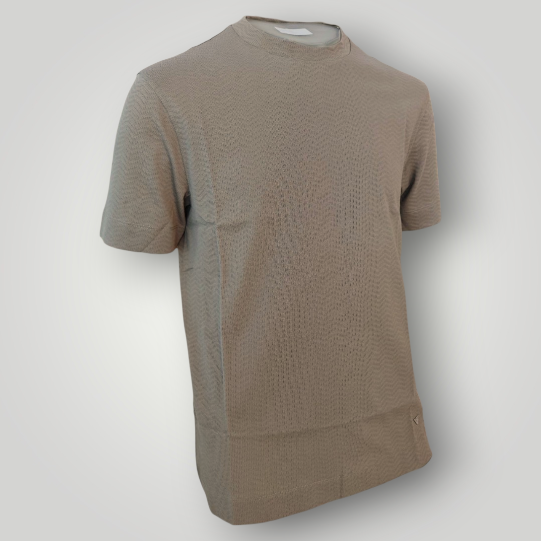 T-Shirt Emporio Armani in Jersey Beige