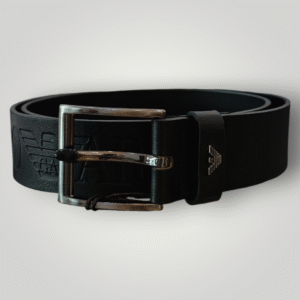 Cintura in Pelle Emporio Armani Nera