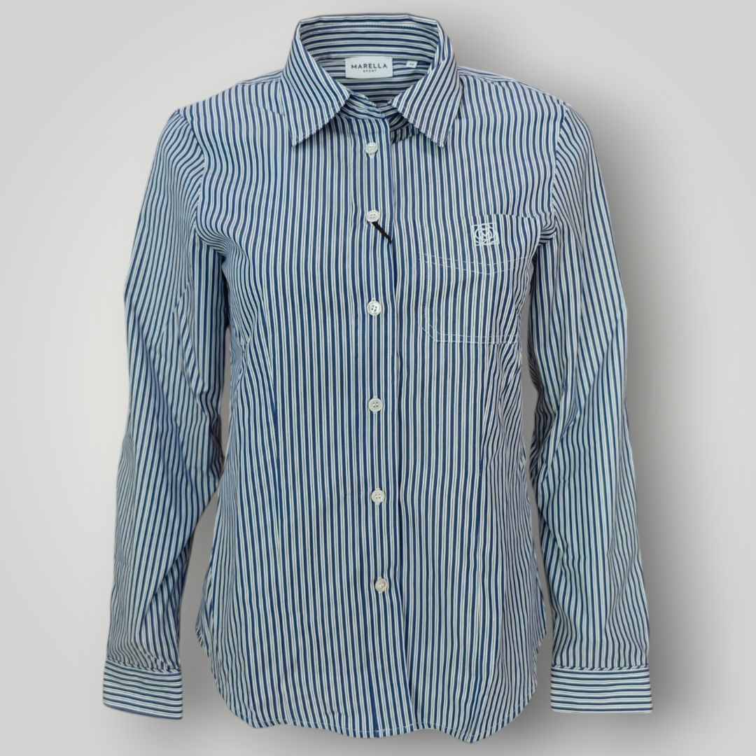 Camicia in Cotone Marella Sport a Righe
