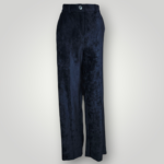 Pantalone Marella in Velluto Blu Notte
