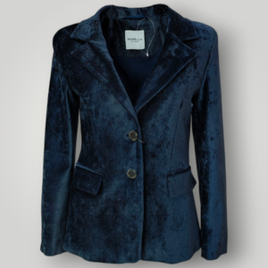 Giacca Marella Sport in Velluto Blu Notte