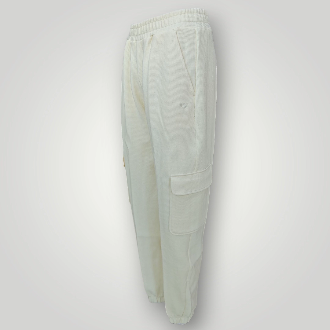 Pantalone Cargo Emporio Armani Bianco - immagine 3