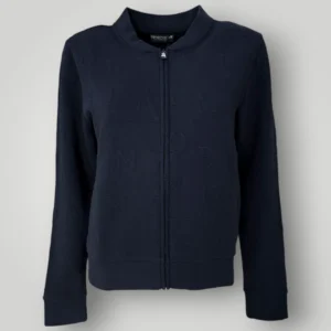Felpa con Zip Emporio Armani Blu Navy