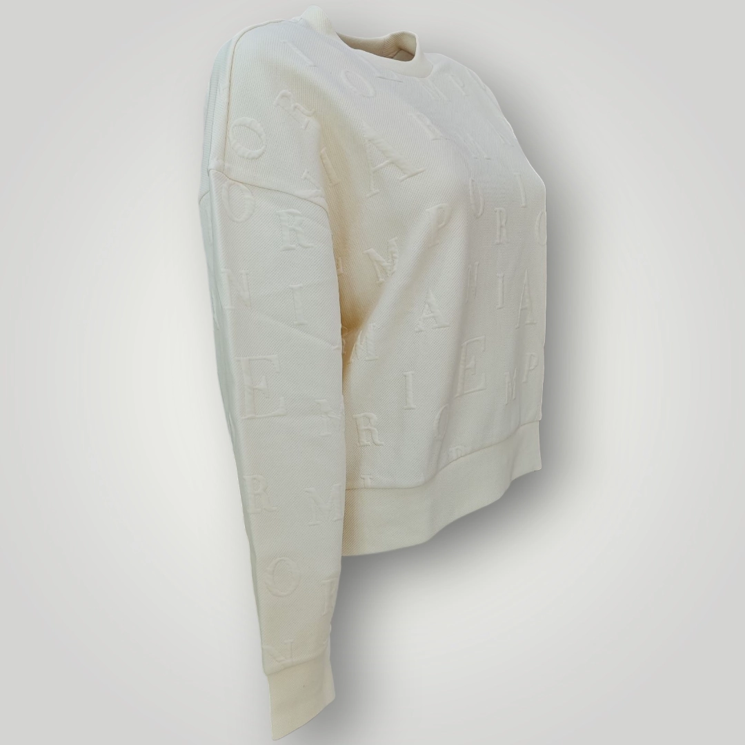 Felpa Emporio Armani Bianca