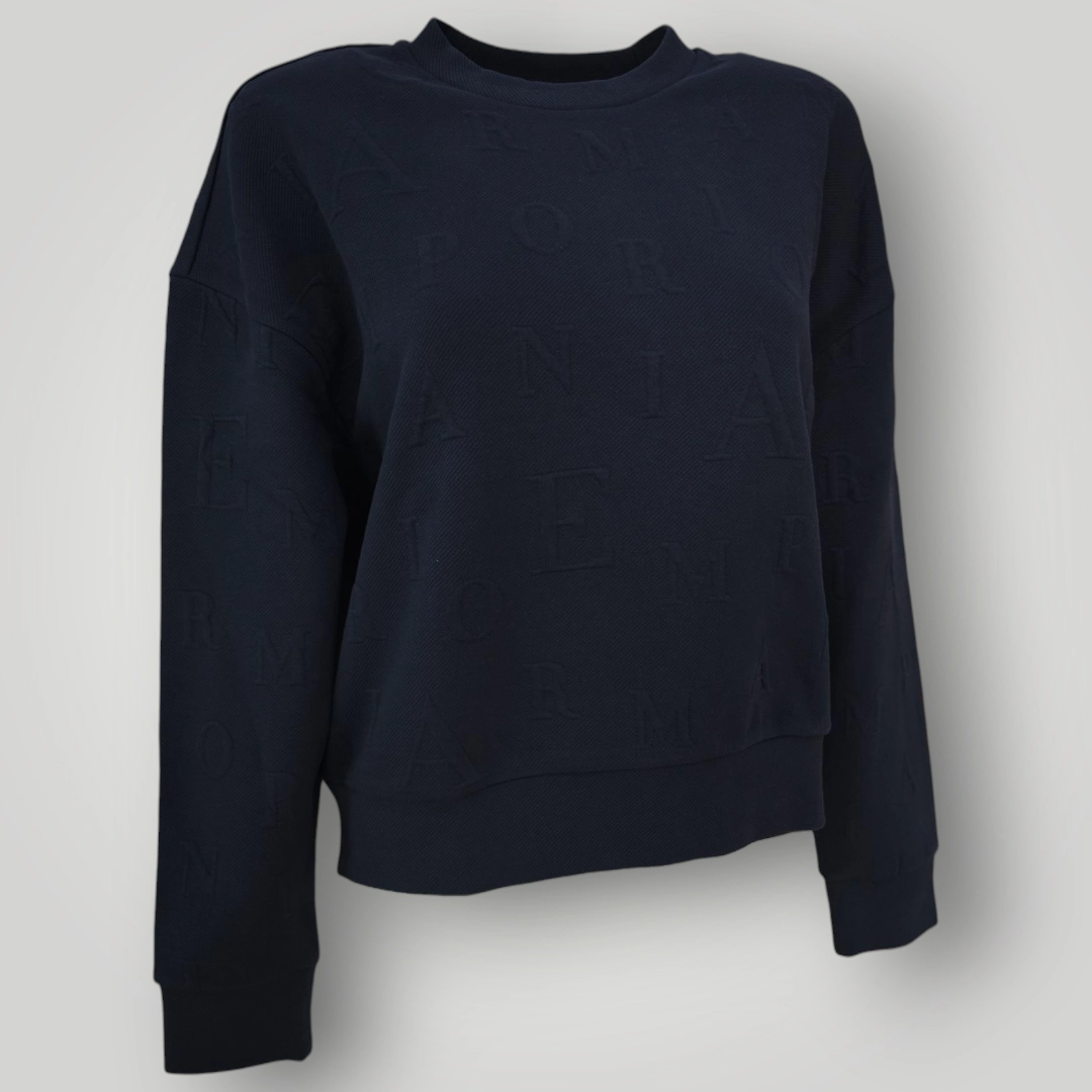 Felpa Emporio Armani Blu Navy