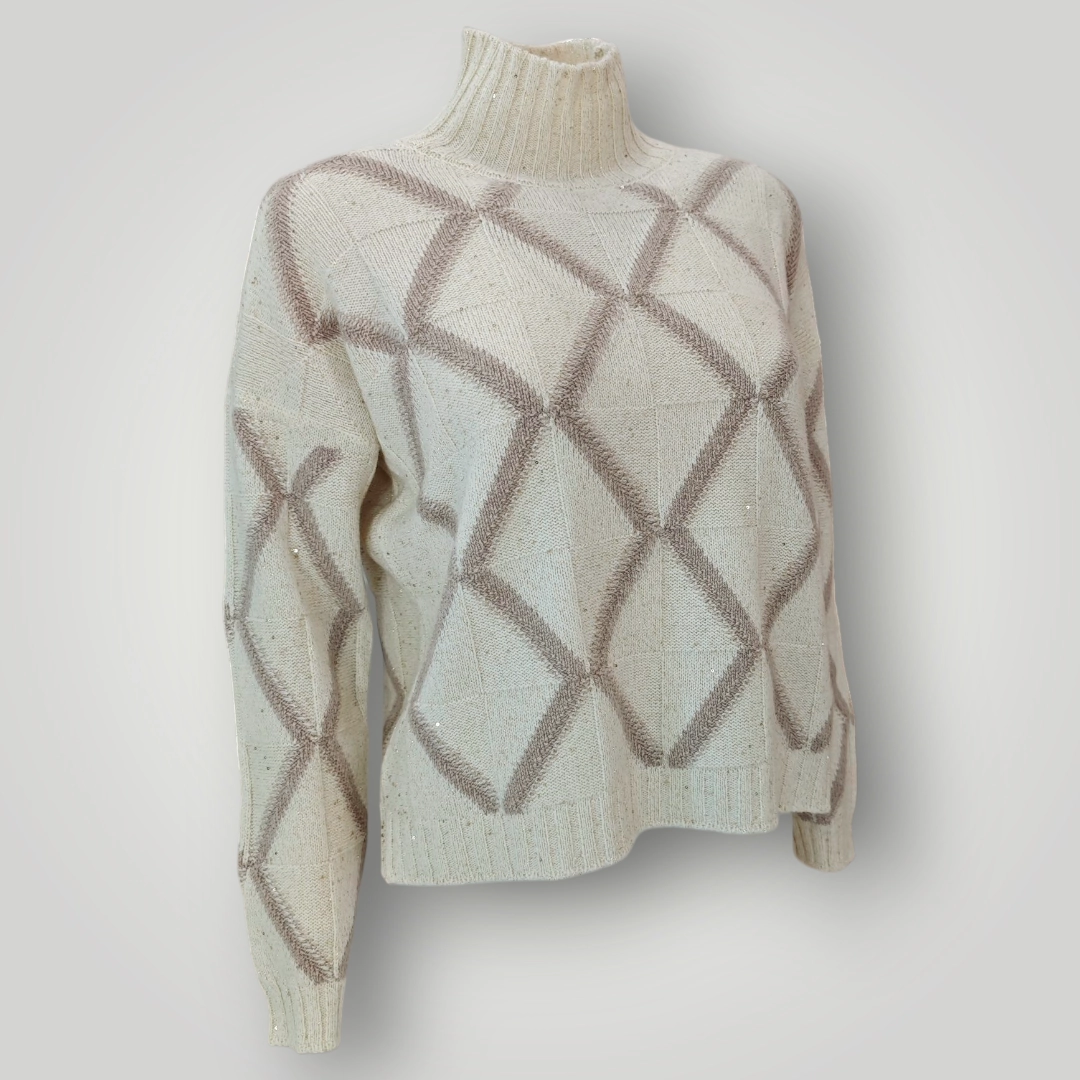 Lupetto Gran Sasso in Cashmere