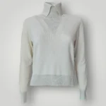 Lupetto Bianco Gran Sasso con Lurex