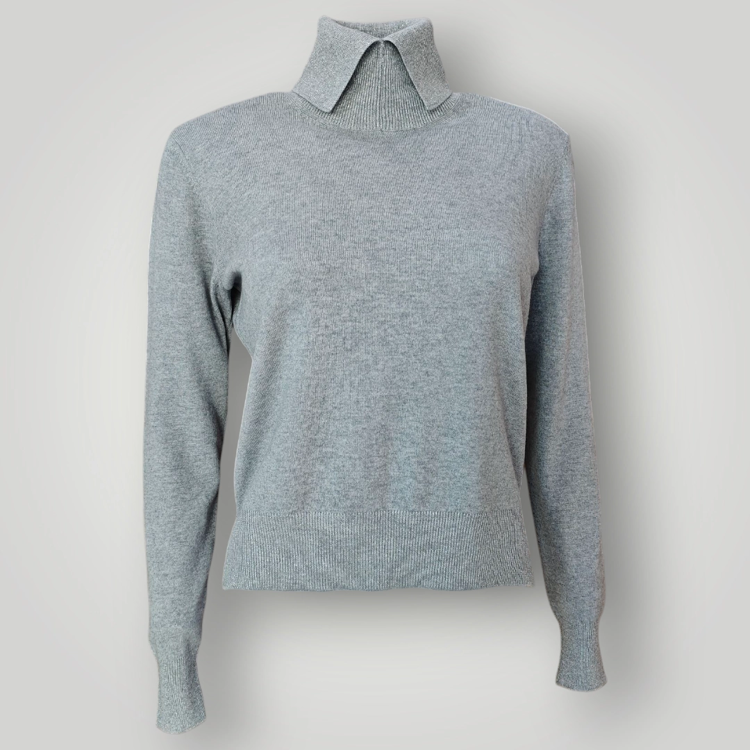 Lupetto Gran Sasso Grigio con Lurex