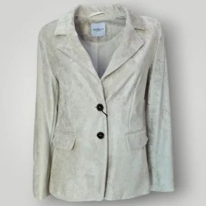 Giacca Marella Sport in Velluto Avorio
