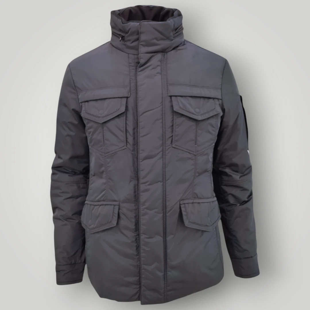 Jacket Peuterey Stripes Blu Grafite