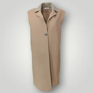 Cappotto Smanicato Gran Sasso Cammello