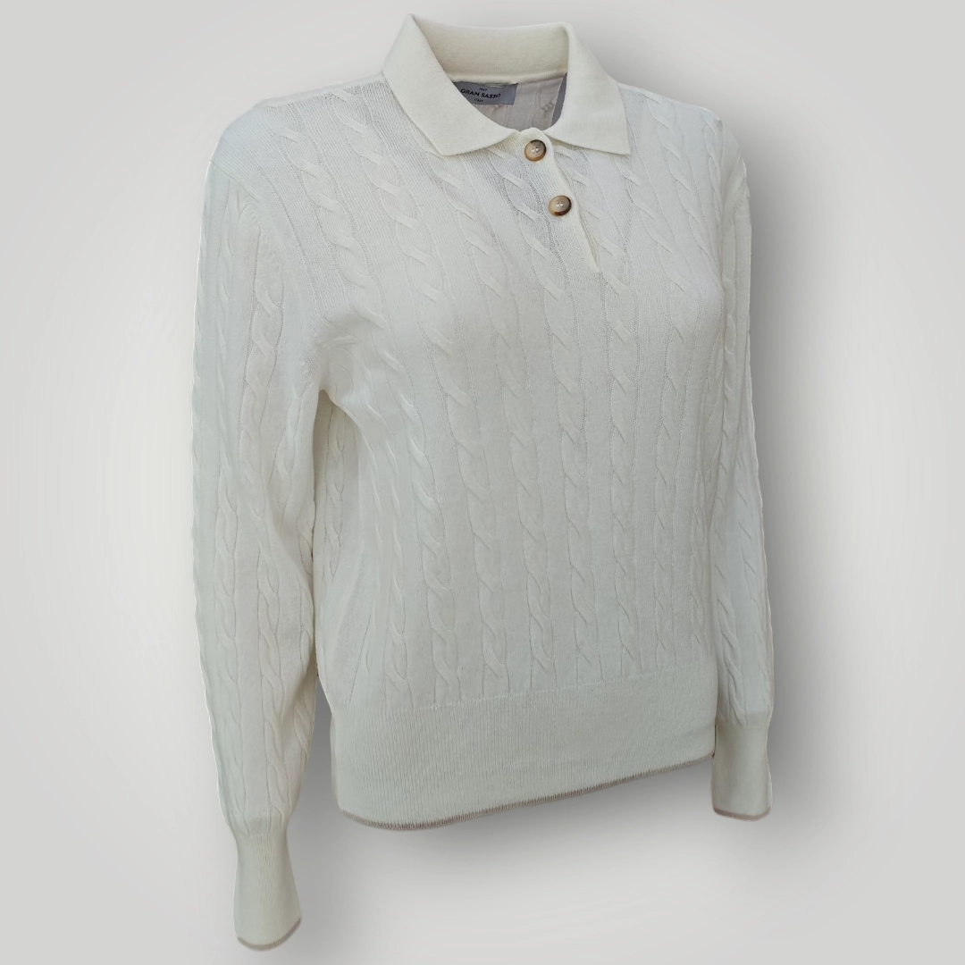 Polo a Trecce Gran Sasso Bianca