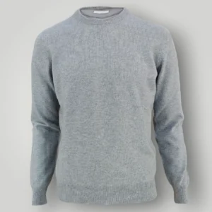 Maglia Gran Sasso Grigia in Lana e Cashmere