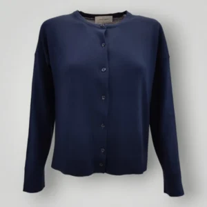 Cardigan Gran Sasso in Cotone Organico
