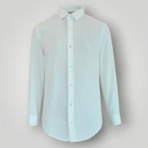 Camicia in Cotone Emporio Armani Bianca