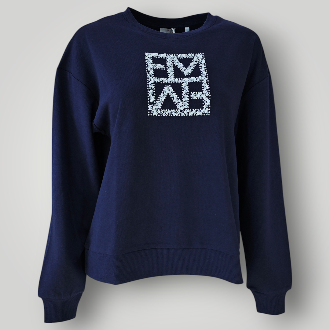 Felpa Emme Marella Armony Blu