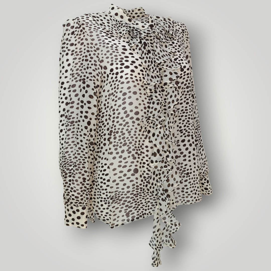 Camicia a Pois Marella Canapa