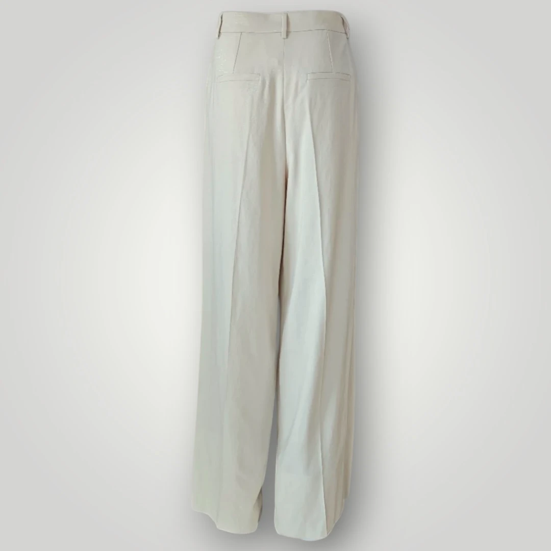 Pantalone Emme Marella Slogan Avorio - immagine 4