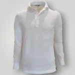 Polo Gran Sasso Bianca in Cotone