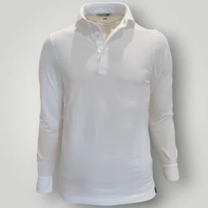 Polo Gran Sasso Bianca in Cotone