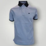 Polo Emporio Armani in Tessuto Operato