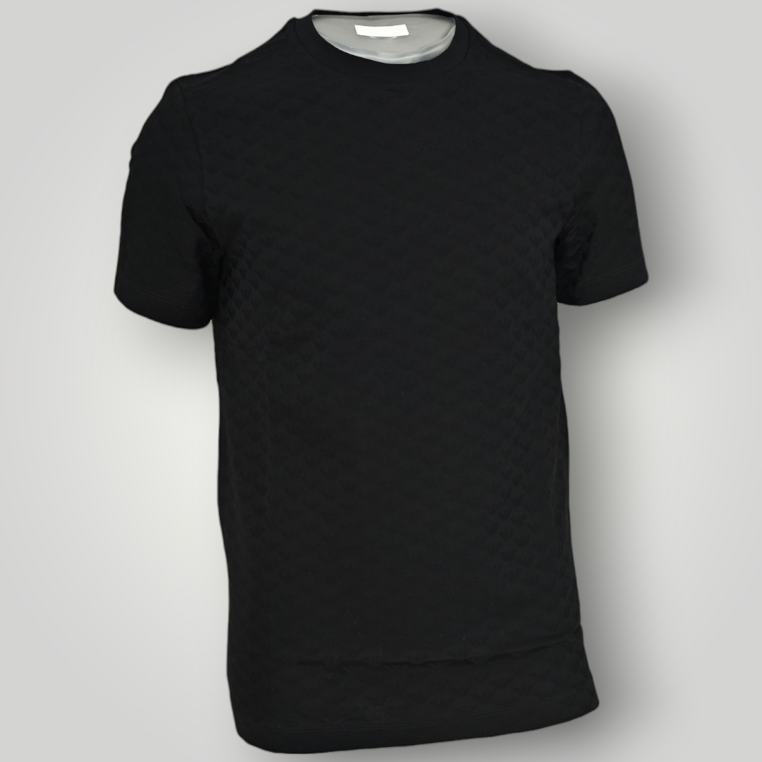 T-Shirt in Jersey Emporio Armani Nera