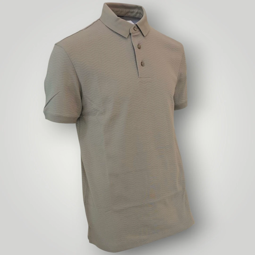 Polo Emporio Armani in Jersey Tortora