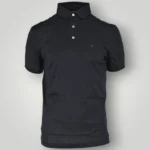 Polo Emporio Armani in Jersey Blu Navy